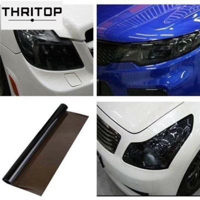 Phim dán đèn xe hơi cao cấp 3 lớp, film dán xe thể thao, đổi màu đèn pha đèn trước và đèn hậu ô tô xe máy phong cách