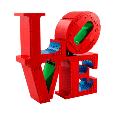 LEGO ADUTLS 31214 Đồ Chơi Lắp Ráp Mô Hình Chữ LOVE Robert Indiana (791 chi tiết)