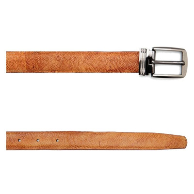 HP5411-12-15-16 - Dây thắt lưng nữ da đà điểu Huy Hoàng 2,5P trơn màu đen, nâu đất, nâu đỏ, vàng