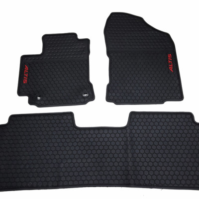 Thảm sàn, lót sàn cao su không mùi Cao cấp dành cho xe Toyota Corolla Altis 2014-2019