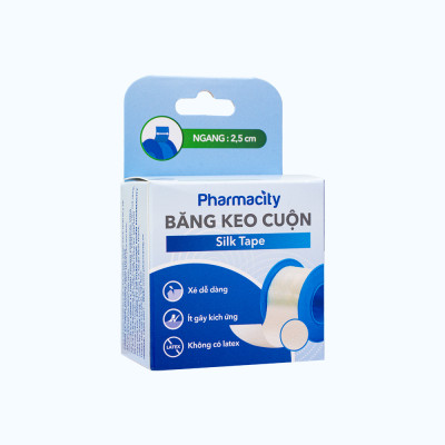 Băng keo y tế Pharmacity (2.5cm x 5m)
