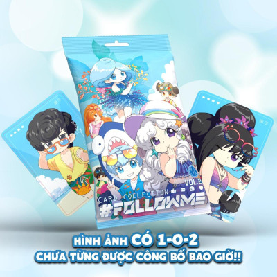 Bộ Thẻ Sưu Tập - Card Colletion Lớp Học Mật Ngữ Follow Me Vol 2 (5 Cards/Túi)