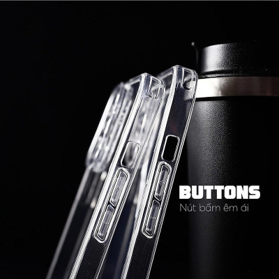 Ốp Lưng Chống Sốc Bảo Vệ Camera Cho iPhone 16, 16 Plus, 16 Pro, 16 Pro Max Likgus Camshield  Thiết Kế Trong Suốt, Chống Ố Vàng, Hàng Nhập Khẩu
