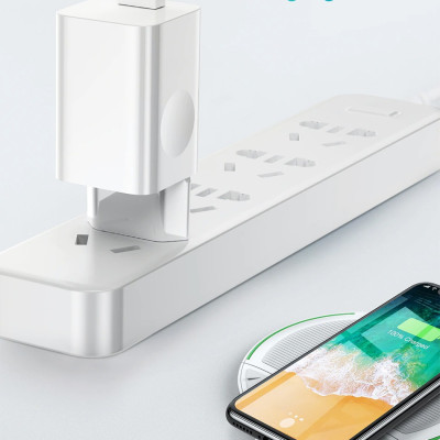 Củ Sạc Nhanh Thương Hiệu Baseus Công Suất 24W Công Nghệ Qualcomm QC 3.0 Tự Động Điều Chình Dòng Sạc - Hàng Chính Hãng