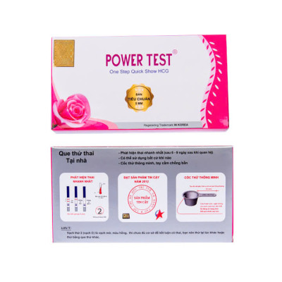 Que thử thai Powertest 3mm