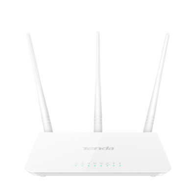 Bộ phát wifi không dây 3 râu kích sóng repeater Wireless Router F3 Tenda hàng chính hãng