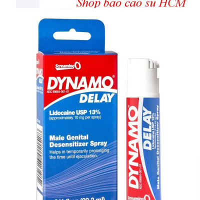 CHAI XỊT DYNAMO 13% + Gel bôi trơn jex