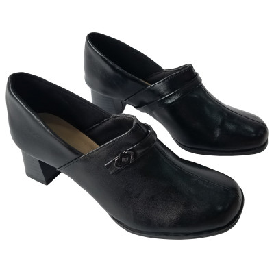 Giày Cao Gót Nữ Da Bò Thật BIGGBEN Cao 5 Phân GCG19