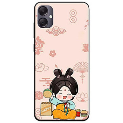 Ốp lưng cho Samsung A04 - Samsung A05 - Samsung A04s - Samsung A05s - Cô Gái Tham Ăn - Hàng Chính Hãng