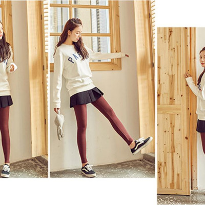 Quần Legging Trơn Nữ Co Dãn, Cực Mềm Thoải Mái Nhập Hàn Quốc (Màu nâu đất)