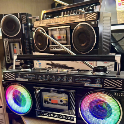 Đài FM Radio FP-362S 2 Loa kiêm loa bluetooth- Sạc Năng Lượng Mặt trời, Đài FM, AM, SW1-2, đài FM Hàng Chính Hãng