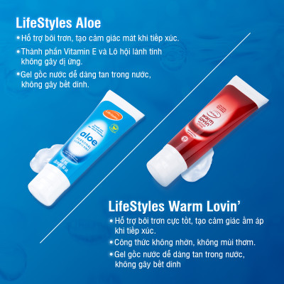 Gel Bôi Trơn LifeStyles Warm Lovin