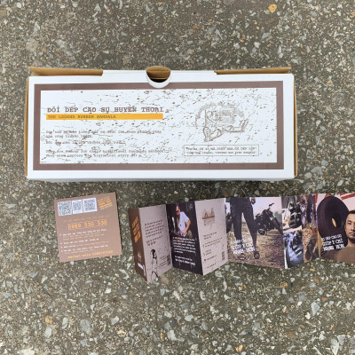 Dép cao su Nữ 5 quai to