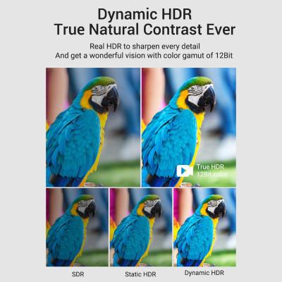 Cáp HDMI 2.1 với độ phân giải 8K 4K @ 120Hz 3D Vision, Băng thông 48Gbps cho Máy chiếu hộp thông minh máy tính