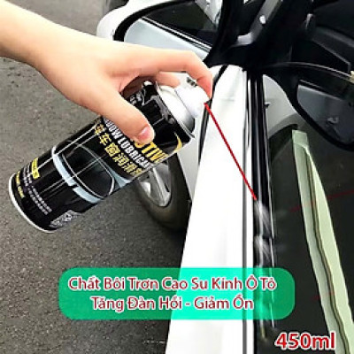Silicon Spray [AUTOMOTM] 450ml – Xịt Dưỡng Gioăng Cao Su Ô Tô, Chống Kẹt Cửa Kính