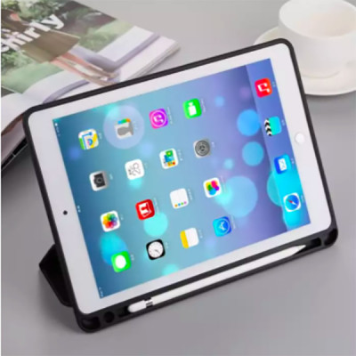 Bao Da TPU Dành Cho iPad Air/ Air2/ Pro 9.7inch/ The New 2017/ 9.7inch 2018 Có Smart Cover Và Khe Đựng Bút Cảm Ứng - Hàng Nhập Khẩu