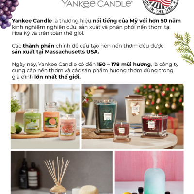 Tinh dầu Yankee Candle - Home Sweet Home