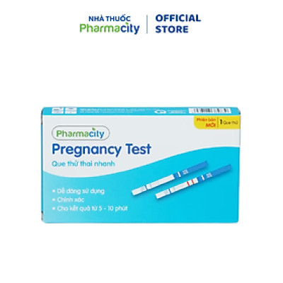 Que thử thai nhanh Pharmacity (Hộp 1 cái) - New