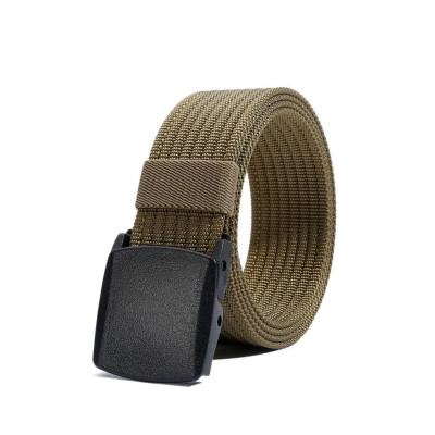 Thắt lưng vải khoá nhưa_không cần tháo khi đi máy bay