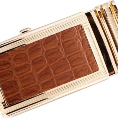 Đầu Khóa Da Bò Đầu Vàng Huy Hoàng HT9121 - Vàng