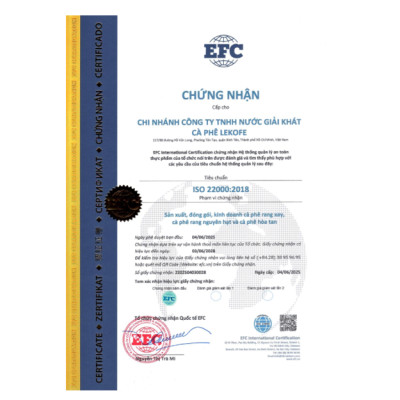 Cà phê sữa hòa tan 3in1 Lekofe 100% cà phê nguyên chất  đậm vị cà phê thơm vị sữa Túi 24 gói 432g