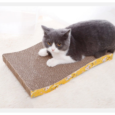 Bàn Cào Móng Carton Lượn Sóng Cho Mèo Kích Thước 20 x 42cm