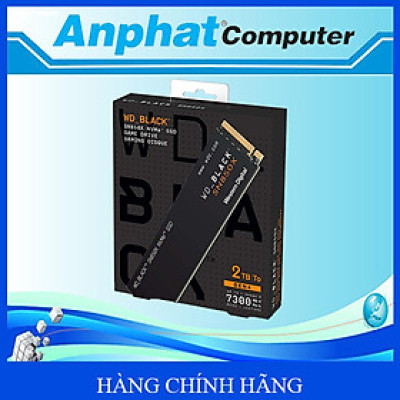 Ổ cứng SSD WD Black SN850X 2TB M2 PCIe NVMe Gen 4×4 ( WDS200T2X0E ) - Hàng Chính Hãng