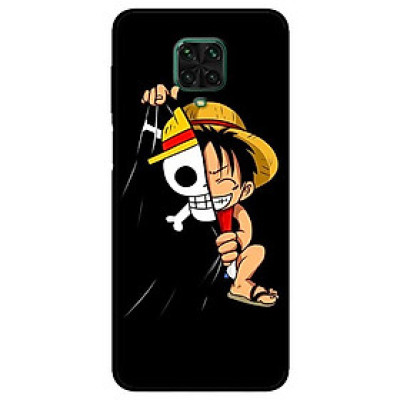 Ốp lưng dành cho Xiaomi Xiaomi Redmi 9s - 9 Pro - 9 Promax mẫu Mũ Rơm Nền Đen