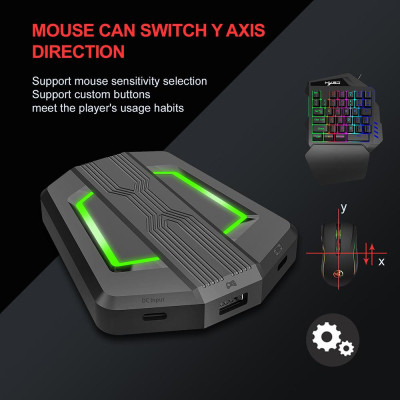 Bộ chuyển đổi bàn phím và chuột HXSJ P6 Thay thế cho N-Switch PS4 PS3 XBox One 360
