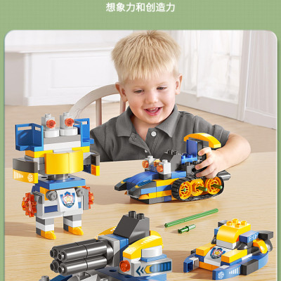 FEELO - 1674 - lắp Ráp Xe tăng Biến Hình (174 Chi Tiết)