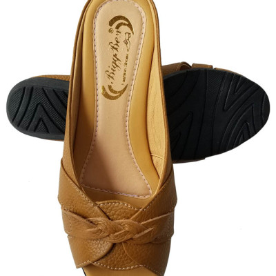 Dép Sục Nữ Da Bò BIGGBEN Cao Cấp SBN36