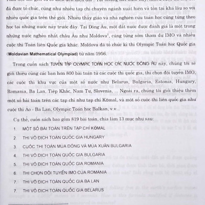 Tuyển Tập Olympic Toán Học Các Nước Đông Âu