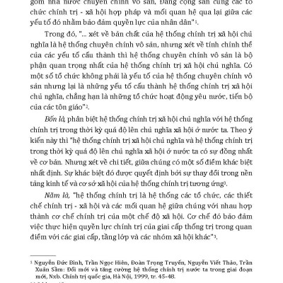 Những Đặc Trưng Cơ Bản Của Bộ Máy Quản Lý Đất Nước Và Hệ Thống Chính Trị Nước Ta Trước Thời Kỳ Đổi Mới 