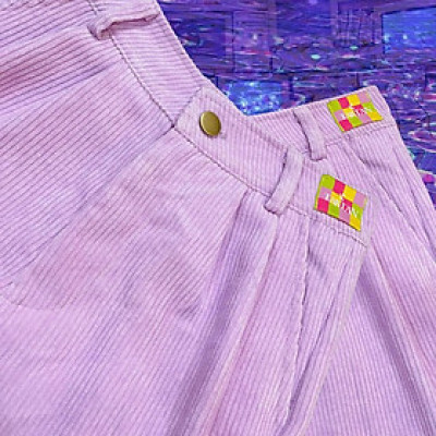 Quần Dài Nhung Tím TARTAN - Velvet Pant / Purple / Best Seller 