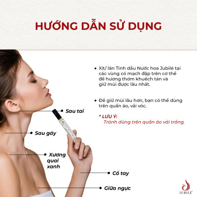 Vip Men by Jubilé - Tinh dầu nước hoa Pháp nữ Dạng lăn 12ml Thơm Lâu, Sang Trọng, Quyến Rũ