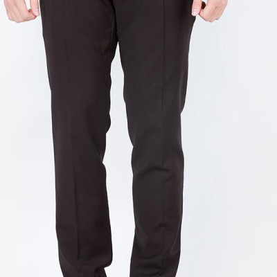 Quần âu nam ALIGRO trơn màu đen chất liệu cao cấp, chuẩn form, tôn dáng ALGO1012