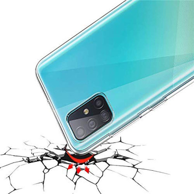 Ốp lưng silicon dẻo trong suốt mỏng 0.6mm cho Samsung Galaxy M51 hiệu Ultra Thin độ trong tuyệt đối chống trầy xước - Hàng nhập khẩu
