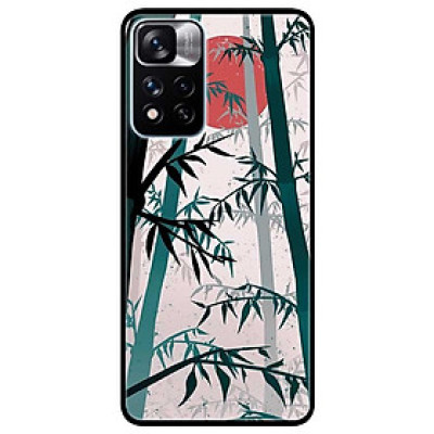 Ốp lưng dành cho Xiaomi Redmi Note 11 Pro 5G ( Bản Nội Địa ) mẫu Trúc Trăng Đỏ