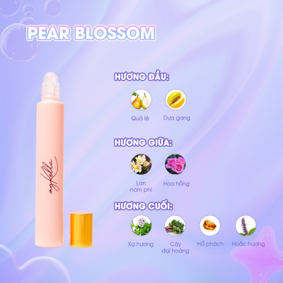 Nước Hoa Lăn myKella 10ml Tỏa Hương Quyến Rũ, Lưu Hương Suốt Ngày Dài