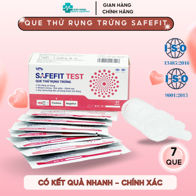 Que thử rụng trứng Safefit (hộp 7 que)