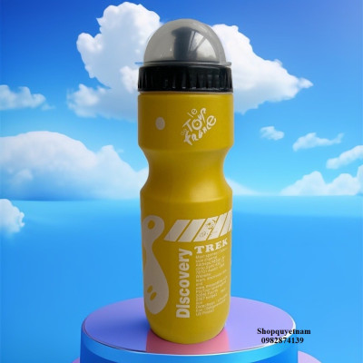 Bình nước xe đạp thể thao cao cấp và gọng bình, dung tích 750ml