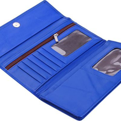 Ví Nữ Huy Hoàng HT3160 (9.5 x 19 cm) - Xanh Dương