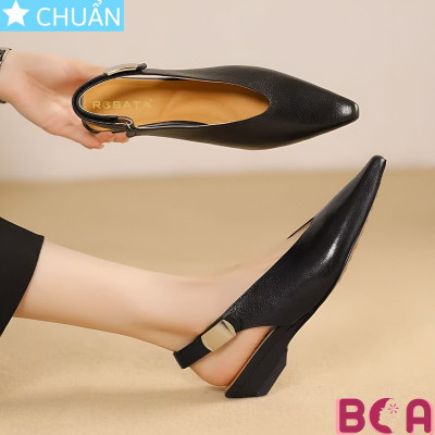 Giày Slingback cao 3 phân RO683 ROSATA tại BCASHOP Sự Kết Hợp Hoàn Hảo Giữa Thanh Lịch và Tối Giản