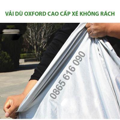 Bạt trùm xe ô tô 7 chỗ Toyota Fortuner vải dù oxford cao cấp áo trùm che phủ xe hơi, bạc xe oto chống nóng,mưa,bụi