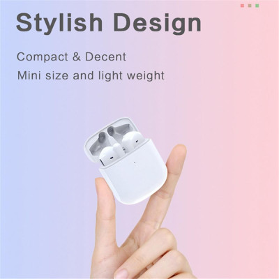 CINCATDY Tai Nghe Bluetooth V5.0 Earbuds Gaming Headphone True Wireless Headset D06 - Hàng Chính Hãng