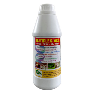 Siêu Kích Trứng cho gà, vịt, cút đẻ NUTIPLEX ADE. Kéo dài chu kỳ đẻ. Trứng đẹp, vỏ dầy, tăng phôi, tăng tỷ lệ ấp nở