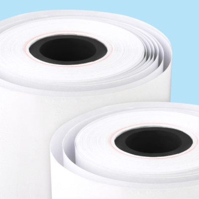 Giấy In Nhiệt K57 phi 30 6m /K57 phi 50 17 m Deli - 3 Lớp Dẻo Dai - In Hóa Đơn Máy Tính Tiền Siêu Thị, Cửa Hàng Tiện Lợi, Mã Vạch, Logo, Báo Giá Không Phai Mực - Hàng Chính Hãng - 11760 / 11761