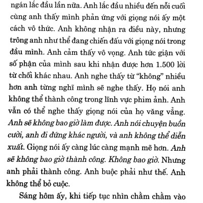 Kiên Trì là Một Nghệ Thuật