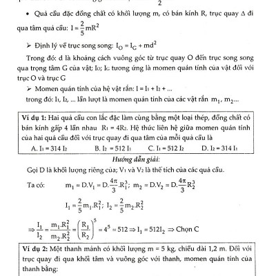 Kĩ Thuật Giải Nhanh Bài Tập Trắc Nghiệm Vật Lí 12 (Tập 1) 