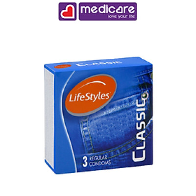 Bao Cao Su LIFESTYLES hộp 3 cái